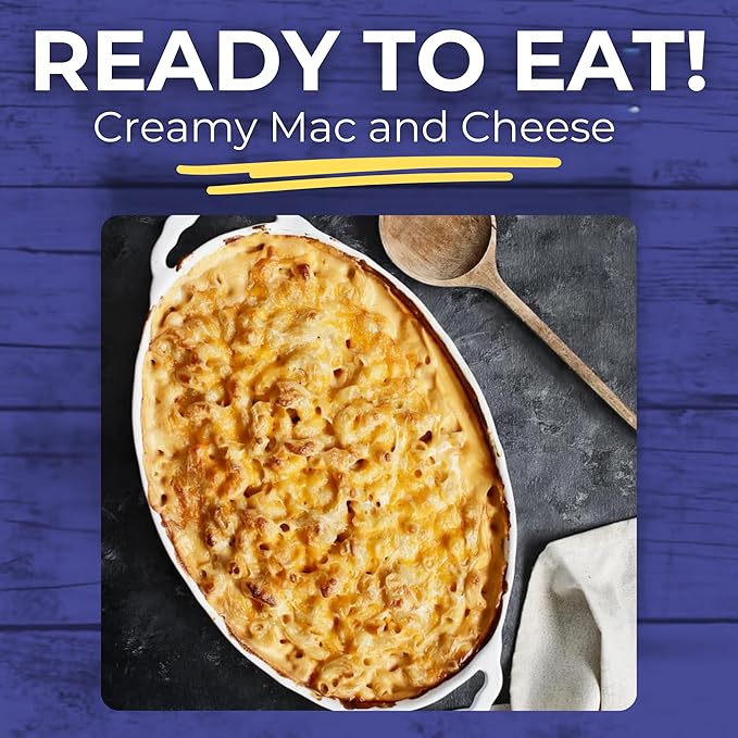HMR Creamy Mac and Cheese Entrée | Pre-packaged Lunch or Dinner to Support Weight Loss | Ready to Eat | Vegetarian | 10g of Protein | Low Calorie Food | 8oz Serving per Meal | Pack of 6