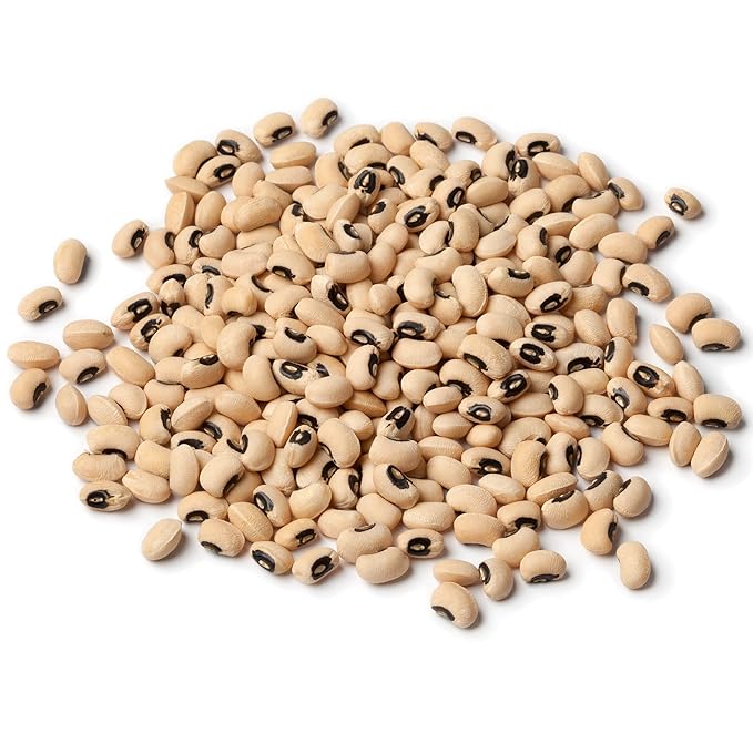 Rani Black Eyed Peas, Dried Cowpeas (Lobhia) 400oz (25lbs) 11.36kg Bulk Box ~ All Natural | Vegan | Kosher | Gluten Friendly | Product of USA