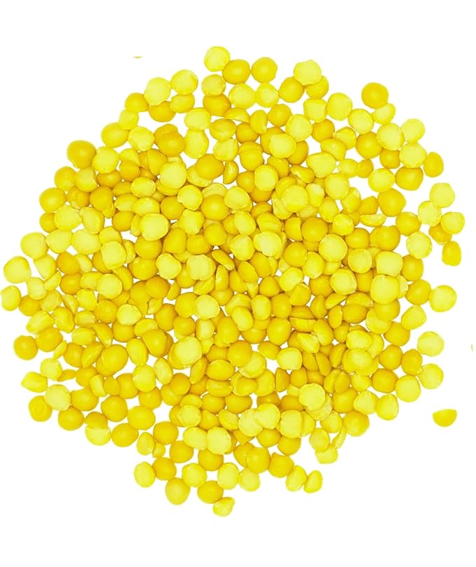 CLEAR CREEK Certified Glyphosate Residue Free Yellow Split Peas | 25 lb Bucket | Non-GMO | Kosher | Vegan | Dried | Emergency Food | Non-Irradiated