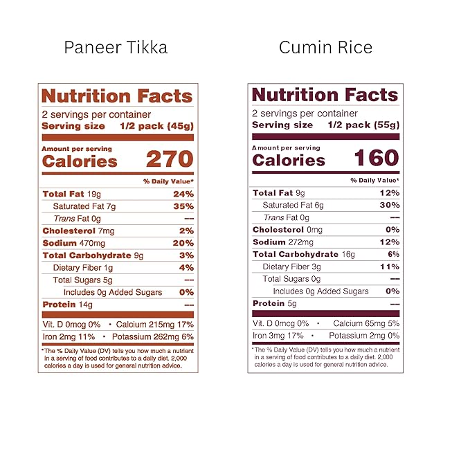 Cumin Club Indian Meals | Freeze Dried Backpacking & Camping Food | Gluten Free | High Protein | 2 Packs of Paneer Tikka & 2 Packs of Cumin Rice | Authentic Flavors for Outdoor Adventures | Ready to Eat & Easy Prep