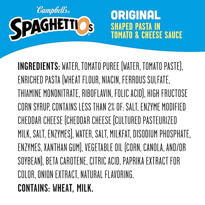 SpaghettiOs Original Canned Pasta With Where’s Waldo? Shapes, 15.8 oz Can (Packaging May Vary)