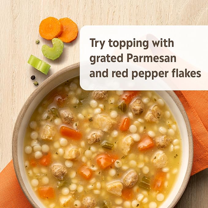 Campbell?™s Homestyle Italian-Style Chicken Soup With Turkey Meatballs, 16.1 oz Can