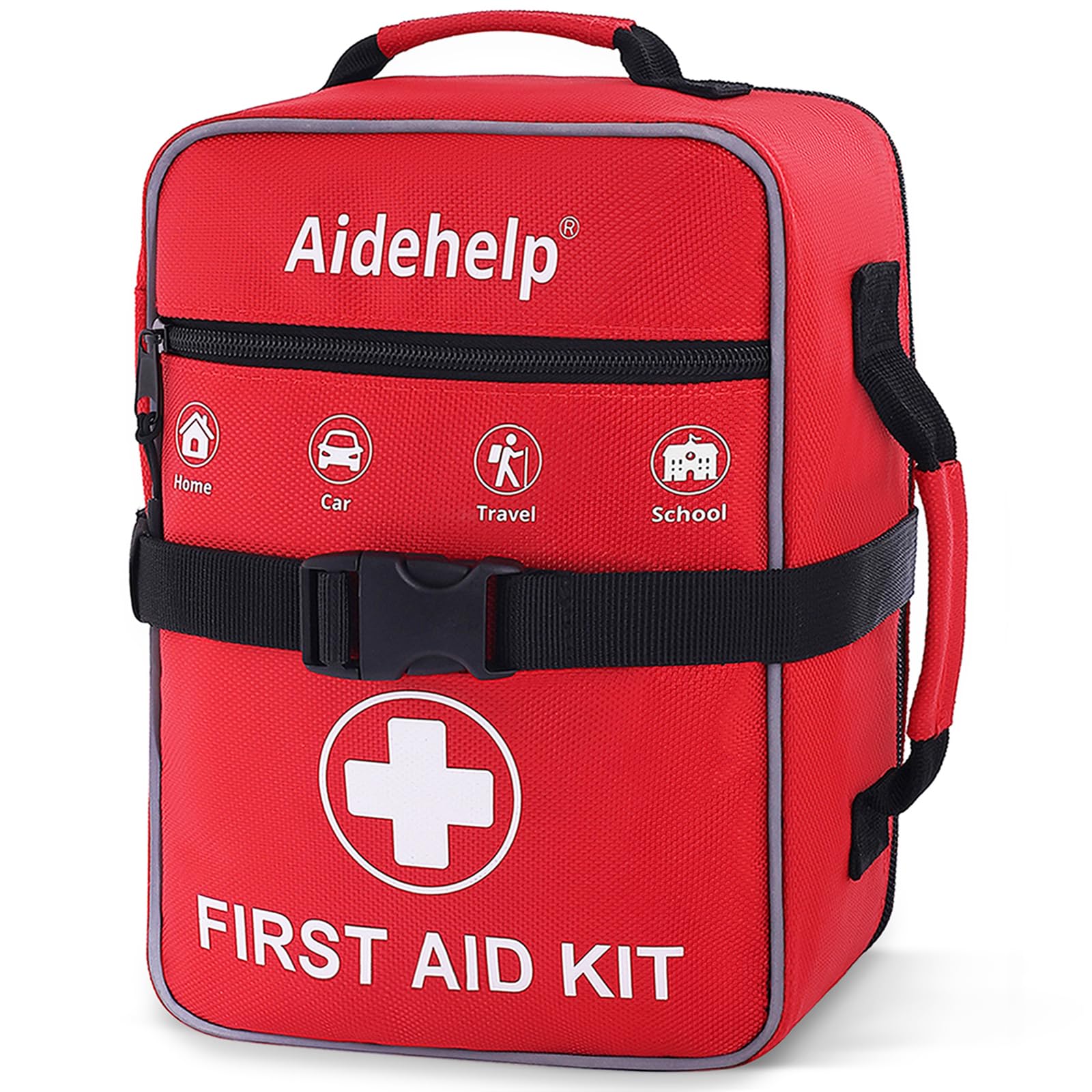 520 Pieces Premium First Aid Kit - Large Emergency Medical Kit for Survival, Car, Home, Travel