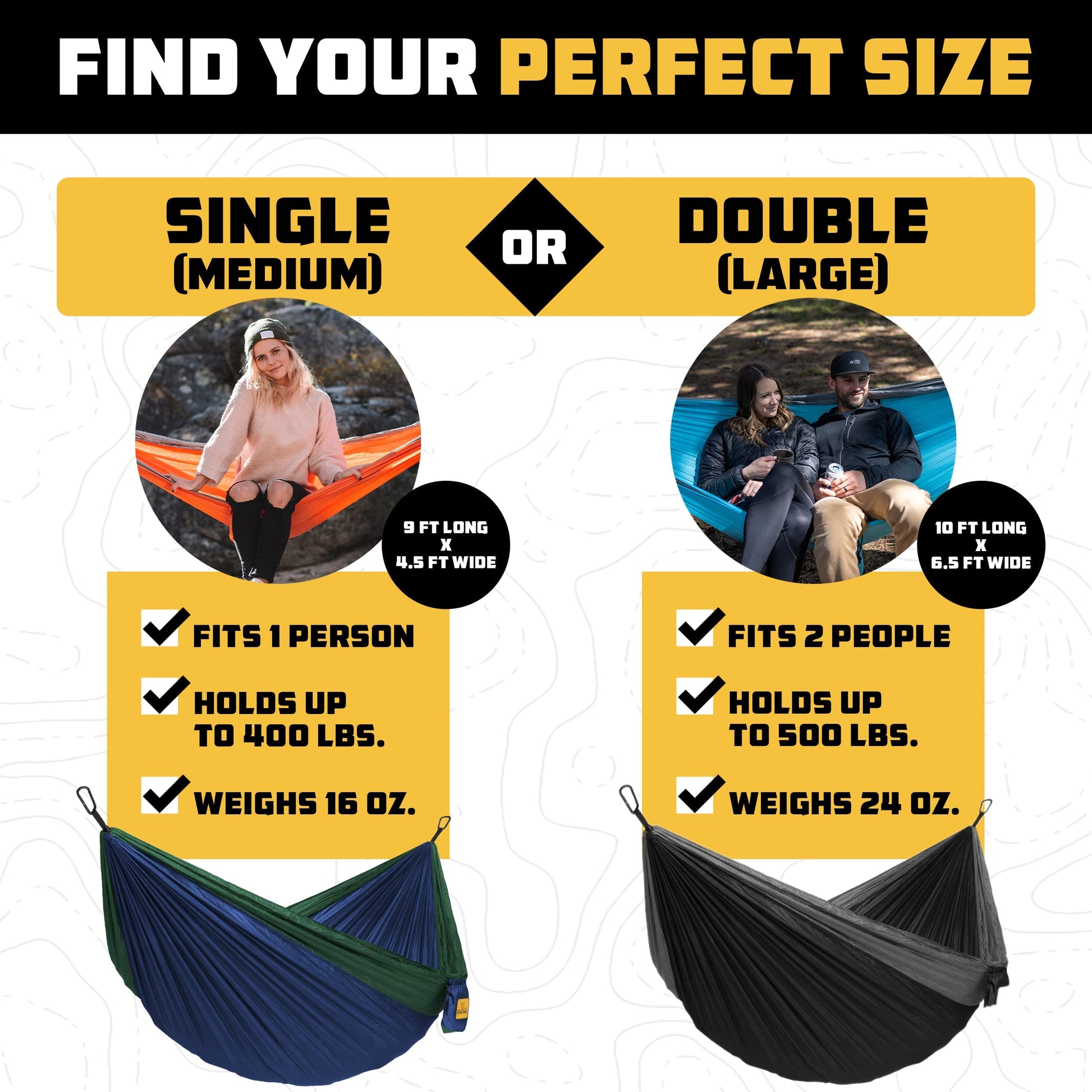 Wise Owl Outfitters Hammock for Camping Single Hammocks Gear for The Outdoors Backpacking Survival