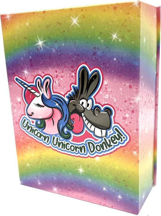 Unicorn Unicorn Donkey! - Fun Card Game for Kids & Families. Corral as Many Magical Unicorns as You Can, but Beware of Those Dorky Donkeys | 2-6 Players | Ages 4+ | from PBN'J Games