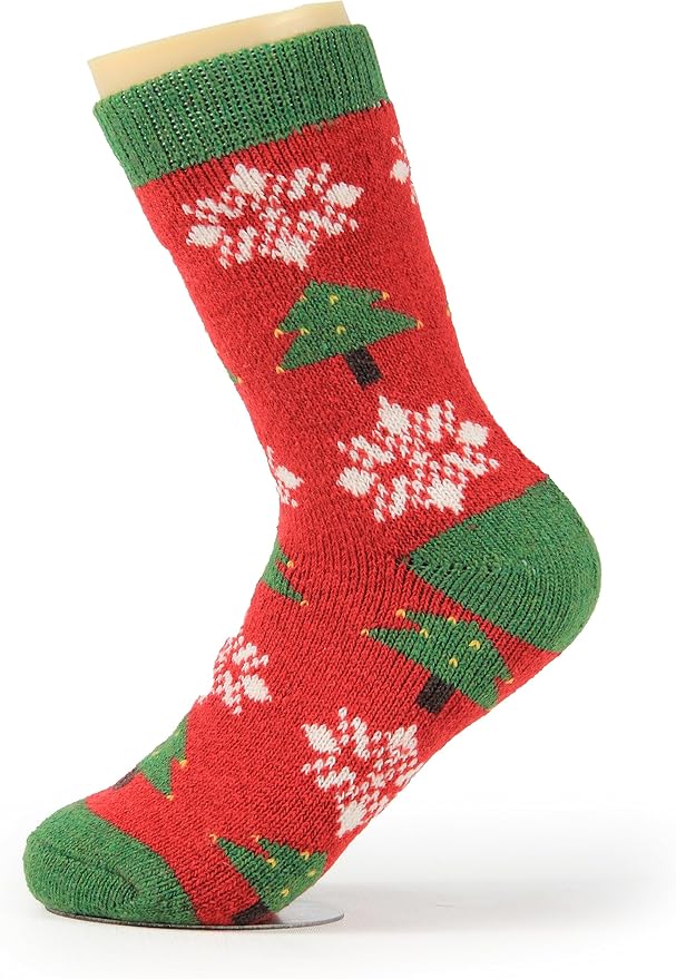 BomKinta Boot Socks for Women Winter Solid Thick Warm Socks Cozy Crew Socks Christmas Gift