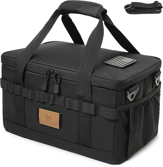 Tactical Camping Storage Bag 18L Tactical Utility Tote Bag Camping Cookware Organizer Trunk
