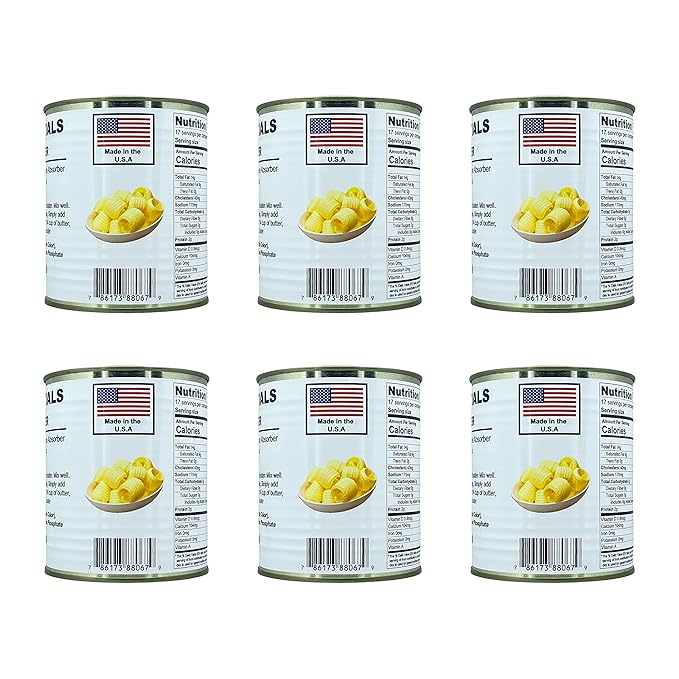 Future Essentials Powdered Butter | 100% Pure Real Canned Butter | Long Term Storage Shelf Stable | Perfect for Emergency Survival, Camping & Backpacking - 6 Cans