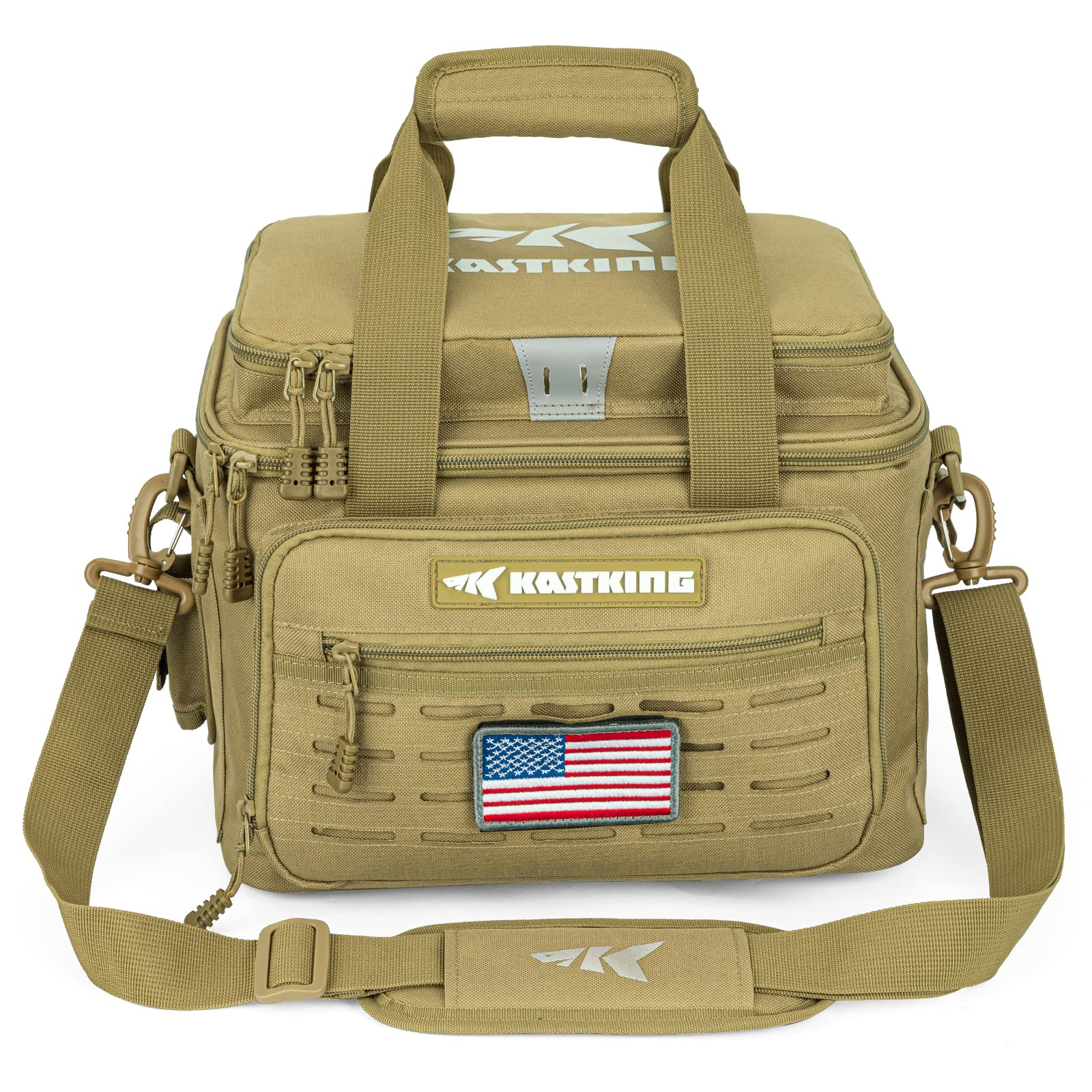 KastKing KarryAll Fishing Tackle Bag, Saltwater & Freshwater Gear Storage