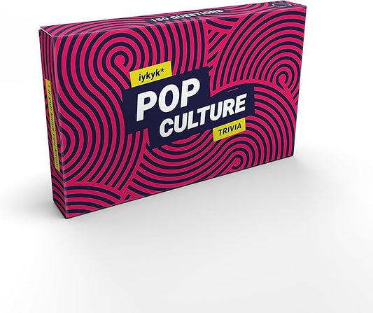 iykyk Popular Culture - Fun Quiz Game for Celebrity Gossip and Social Media Fans - 150 Quirky Questions - Perfect for Games Night, Parties, and Travel - Show Off Your Knowledge