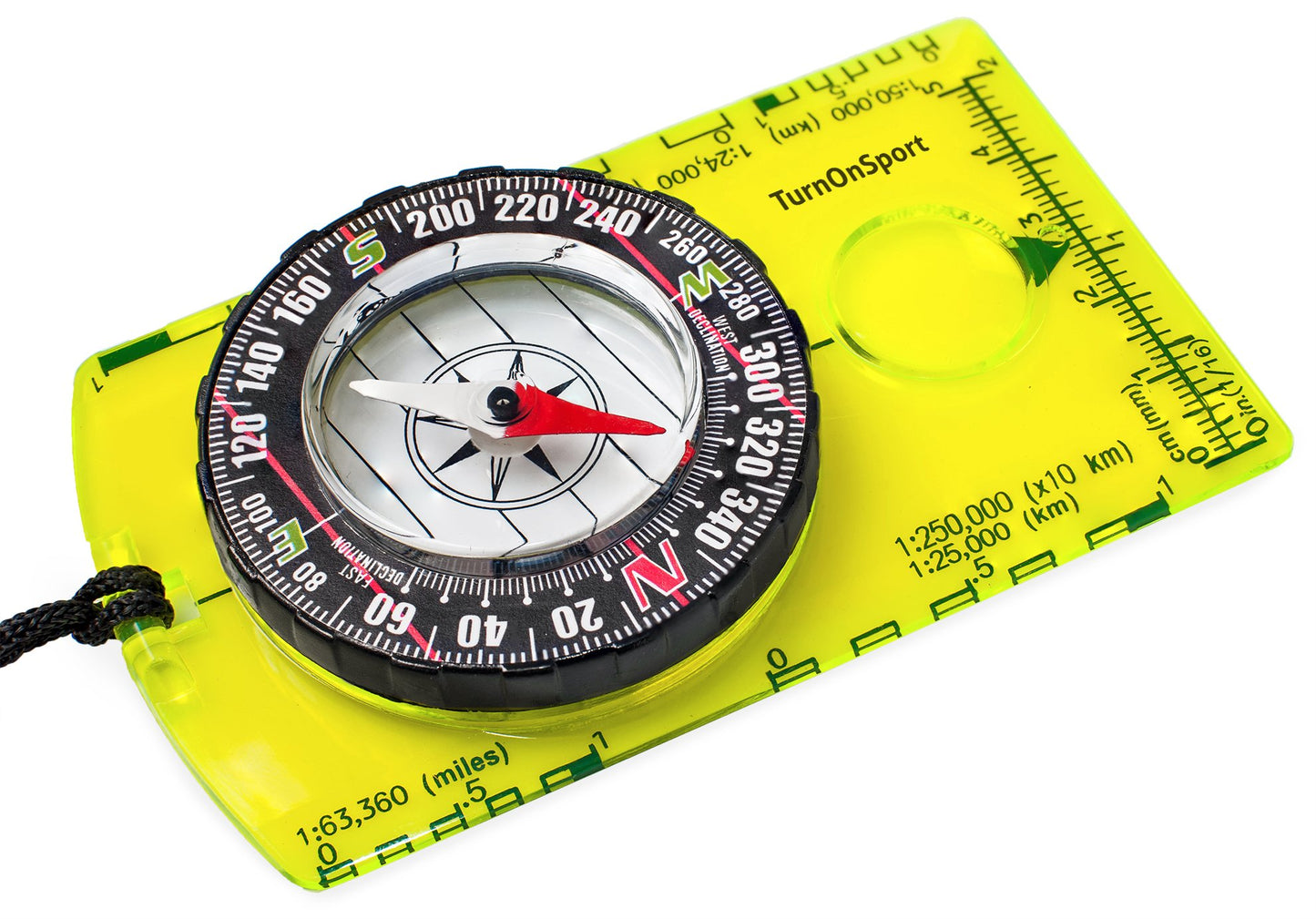 Orienteering Compass Advanced Scout for Hiking Camping Navigation Green
