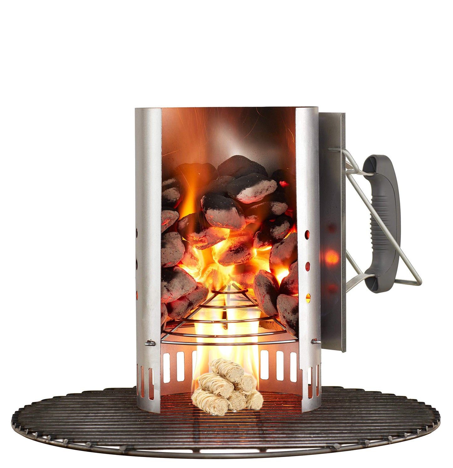 Shwuevei 65 pcs Fire Starter - Natural Fire Starters for Fireplace, Pellet Stove & Wood, Fire Pit