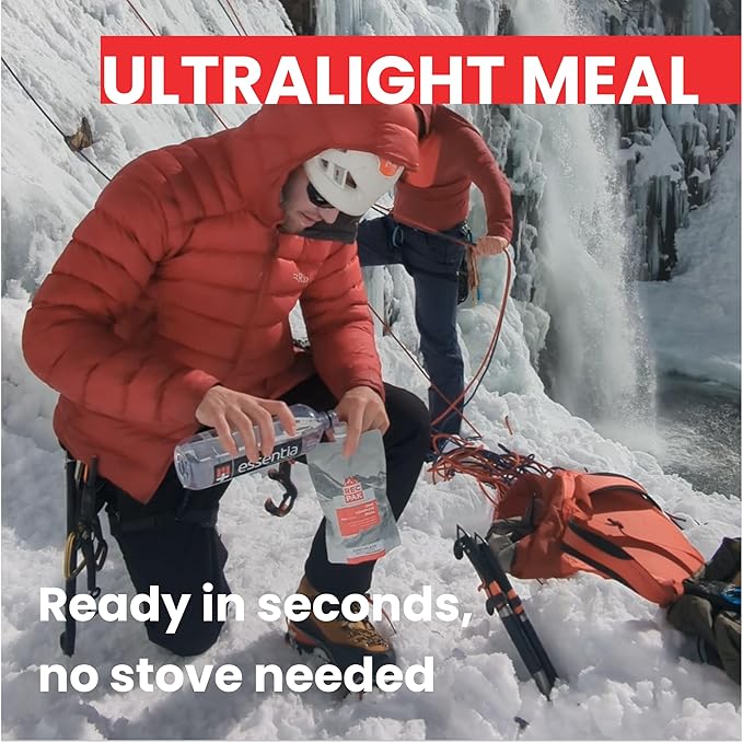 RecPak Performance Ultralight Instant Meals For Your Next Adventure | 700 Cal 42g Protein I Vanilla Chai (6-Pack)