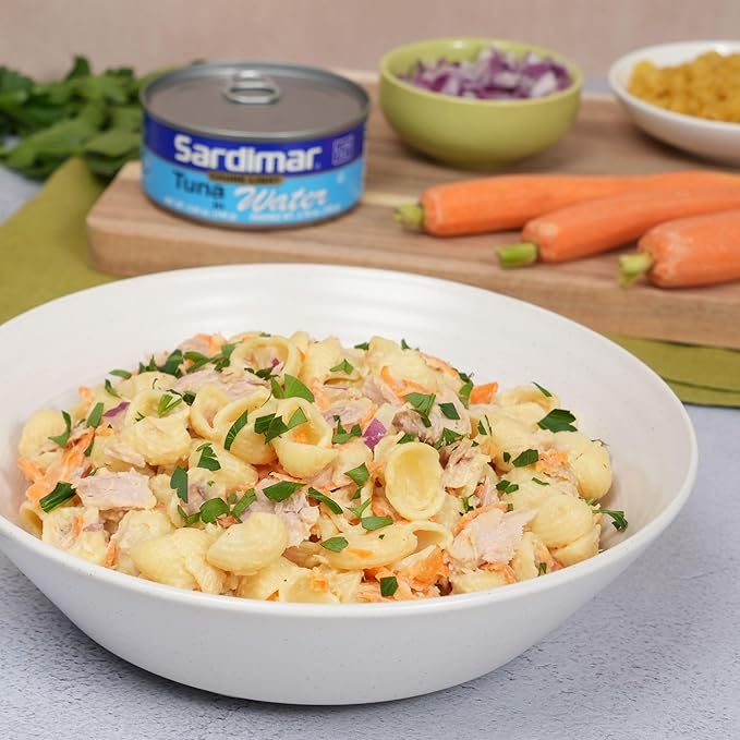 Sardimar Chunk Light Tuna ( Water - Pack of 12 ) - Ready to eat meals in can