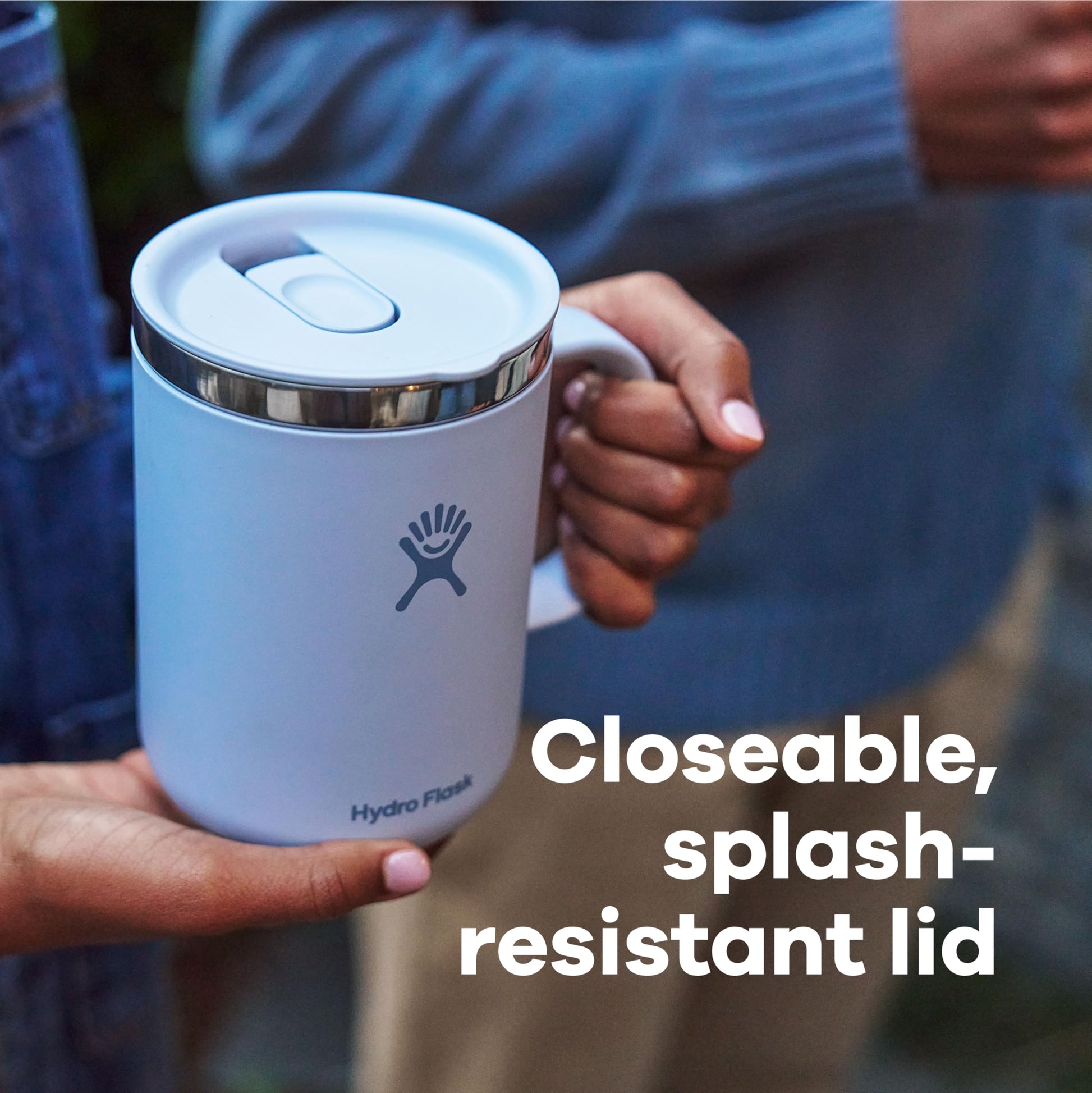 Hydro Flask Coffee Mug – Insulated Stainless Steel, Non Spill, Leak Resistant Travel Mug 12 Oz