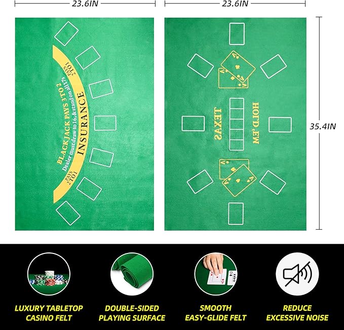 NOLIE Casino Poker Chip Set 200 300 PCS with Aluminum Case for Gambling(11.5 Gram)