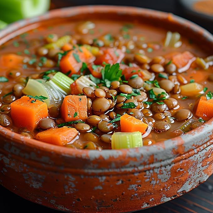 Brown Lentils, 4 Pound Bulk Bag