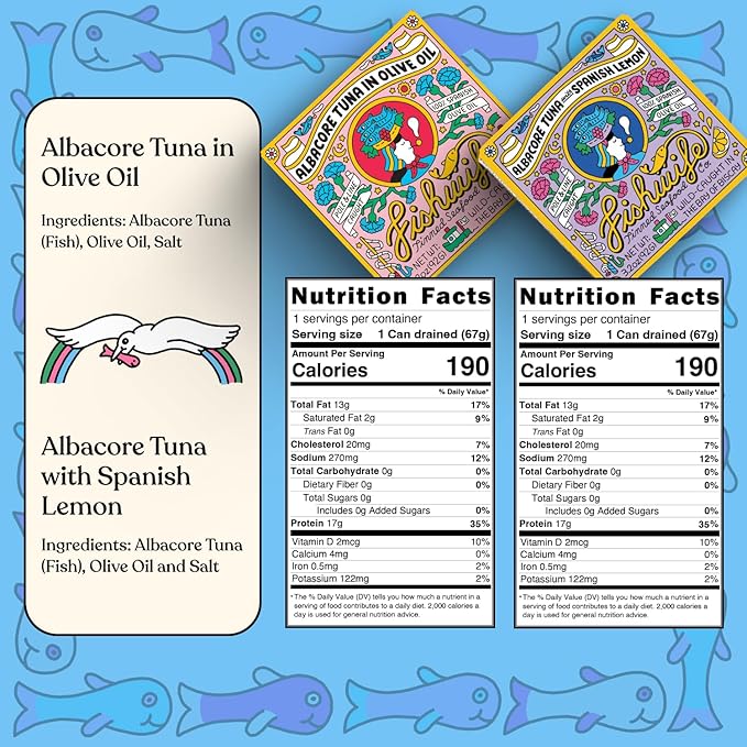Fishwife Holiday Gift Tin Collection 9-Pack (Variety of Tinned Seafood including Smoked Salmon, Rainbow Trout, Sardines, Mussels, Tuna & More!) | Gluten Free, High Protein, Omega-3s
