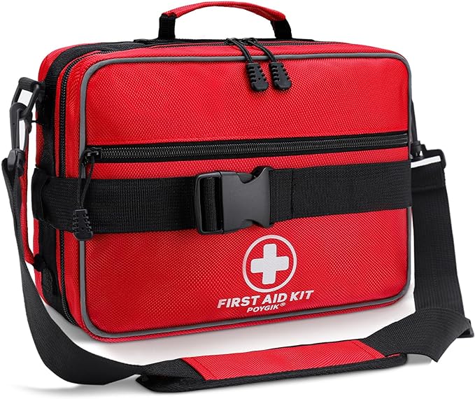 Premium 420 Piece Large First Aid Kit for Home, Car, Travel, Camping, Truck, Hiking, Sports, Office, Vehicle & Outdoor Emergencies - Emergency Medical Kits, Businesses & Home Medical Supplies