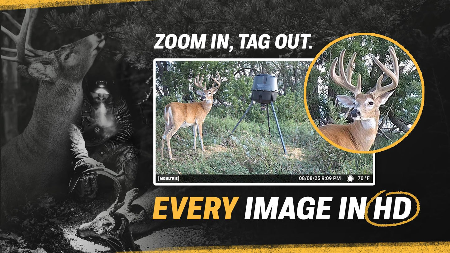 Moultrie Edge 3 Cellular Trail Camera - 2-Pack, 40MP, 0.5s Trigger