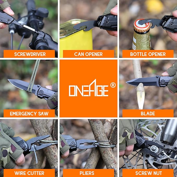 Old Lives Matter Multitool Knife - Funny Retirement Gifts for Men 2024 - Gag Birthday Gifts for Dad,Grandpa,Old Man,Coworkers,Friend,Teacher,Best Retirement Gifts,Stocking Stuffers for Men