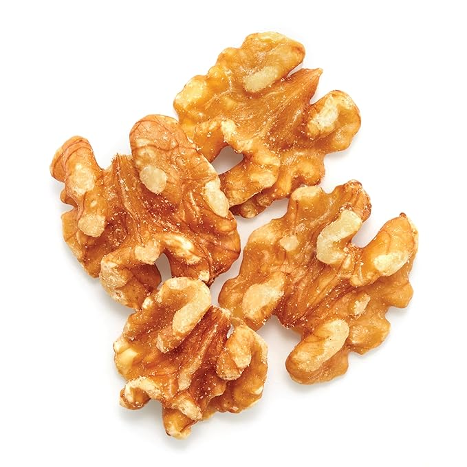 Yupik Organic Raw California Walnuts, Halves, 2.2 lb (35.2 oz), Pack of 6, Kosher, Gluten-Free, Non-GMO, Vegan, Half Nuts, Unsalted, Unroasted, Source of Omegas, Healthy Snacks, Ideal for Baking