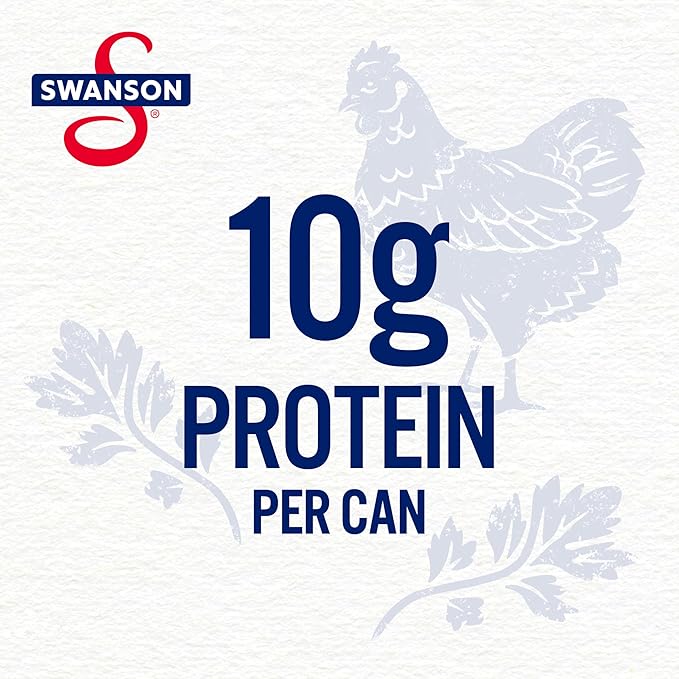 Swanson Canned Chicken a la King With White and Dark Chicken Meat, 10.5 OZ Can (Pack of 5)