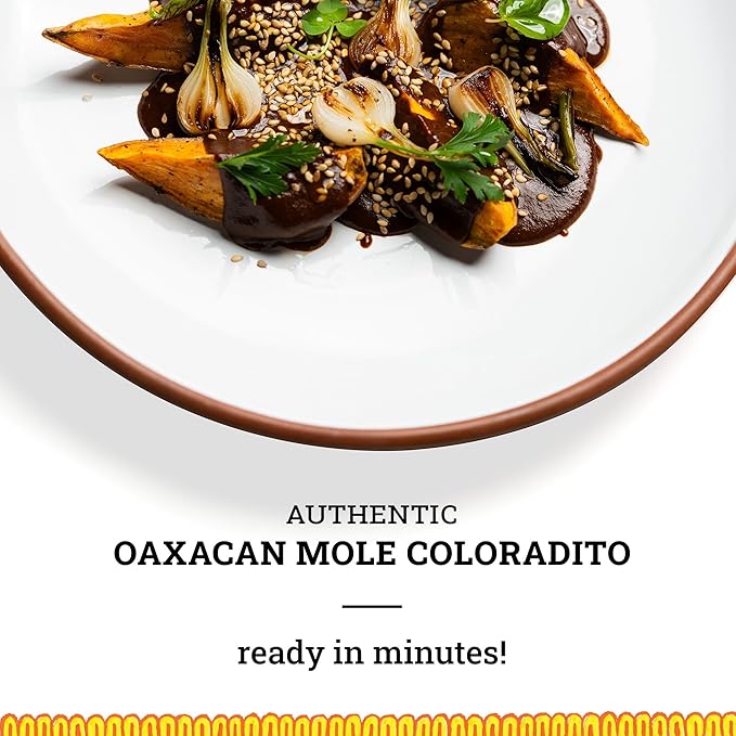 Ya Oaxaca - Mole Sauce Variety Pack - Negro, Coloradito, & Rojo - Blend of Smoked & Dried Chiles, Spices, & House Made Chocolate - Vegan, Non-GMO, Gluten Free - Great on Enchiladas - 3-12oz Jars