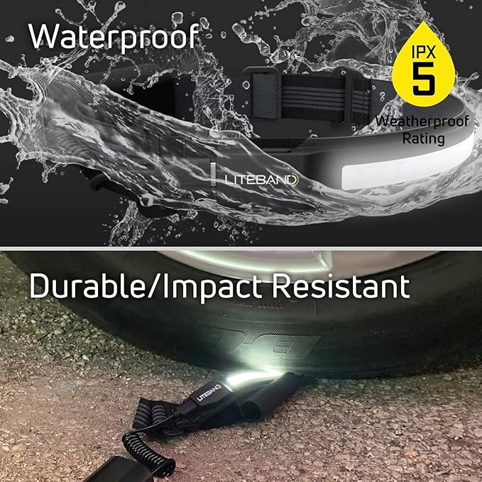 OPTIMAL VENTURES Liteband PRO Series (Red, 1400 Lumens)