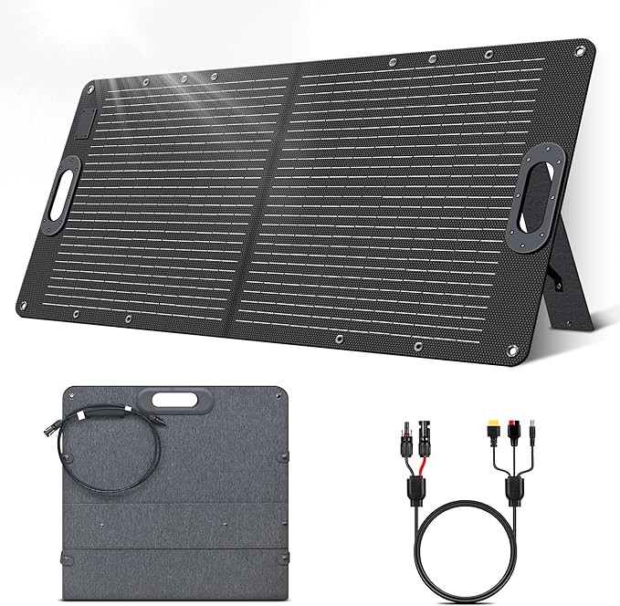 100W Portable Solar Panel 20V Solar Cell for Camping RV Trips