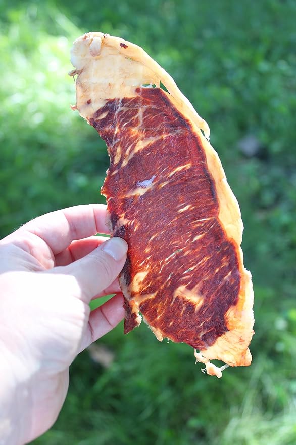 Phillips Beef Crisps - NY Strip - Only Beef & Salt - Zero Carbs, Zero Sugar, High Protein Meat Snacks, 16g Protein