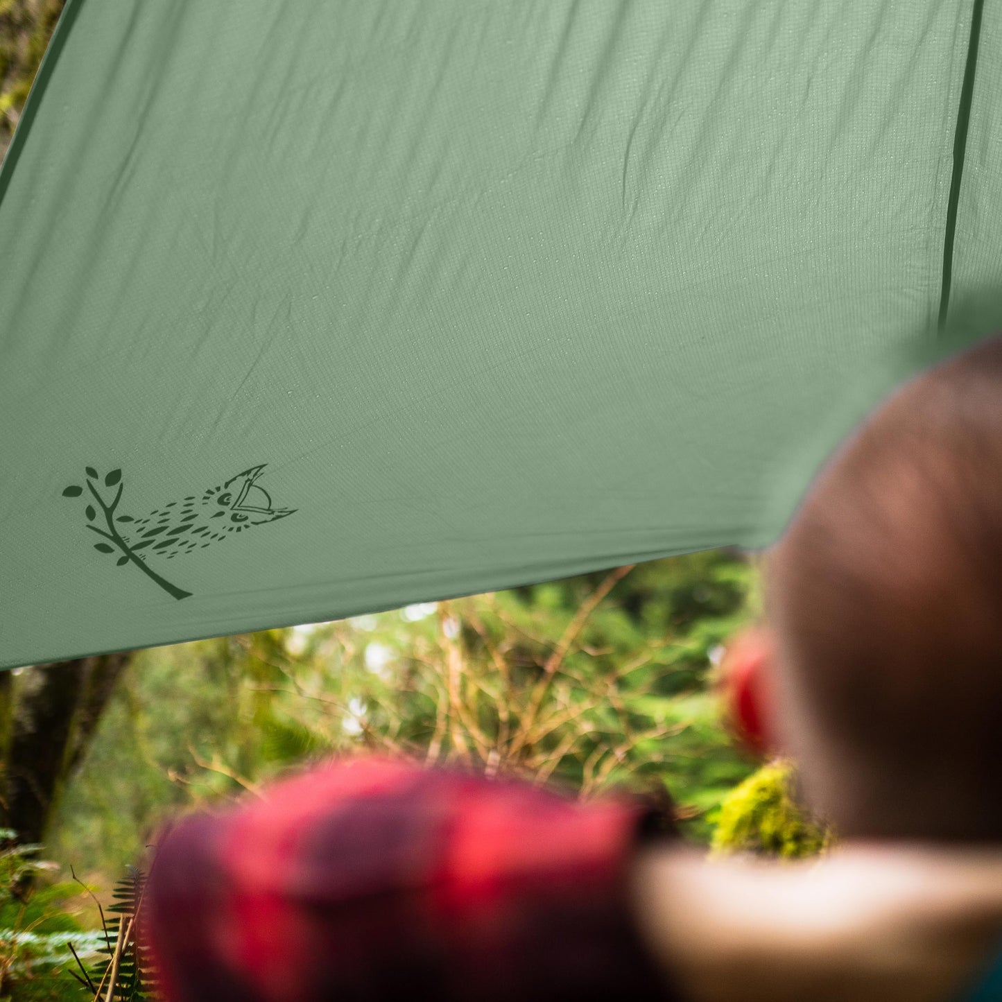 Wise Owl Outfitters Hammock Rain Fly – Waterproof Camping Tarp Cover with Tent Stakes & Carry Bag