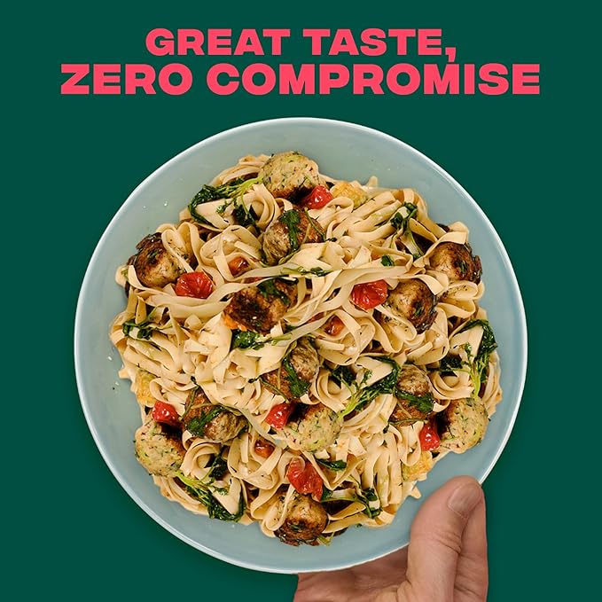 Carbe Diem!, Fettuccine, Lower Net Carb Pasta with Traditional Flavor & Texture, 8 grams of Protein, 55% Fewer Net Carbs & Only 110 Calories Per Serving, Pack of 3