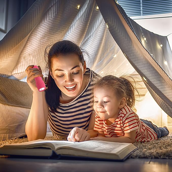 20-Pack Small Flashlights Set, Super Bright 100 Lumen LED Flashlight Pack with 60-Piece AAA Batteries Included, Mini Flashlight, Outdoor Flashlight for Camping, Hiking, Emergency