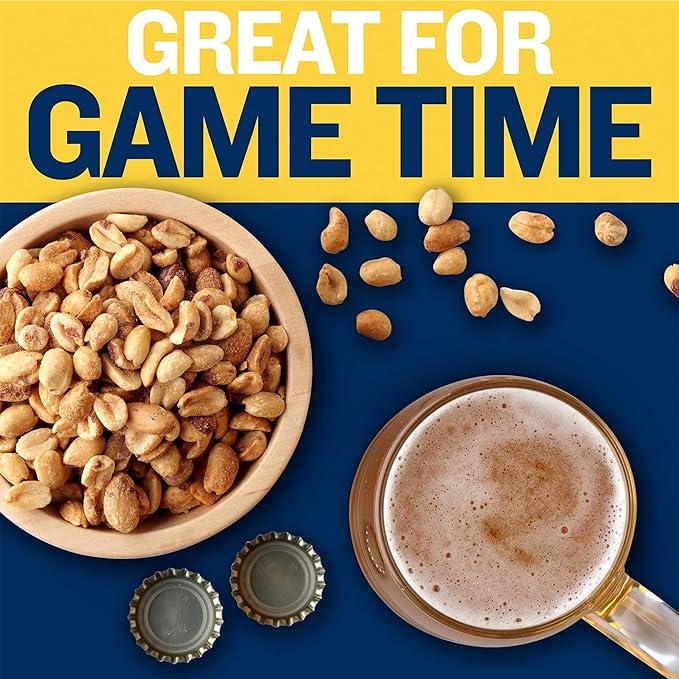 Planters Salted Peanuts (56 oz Canister) (Pack of 2)