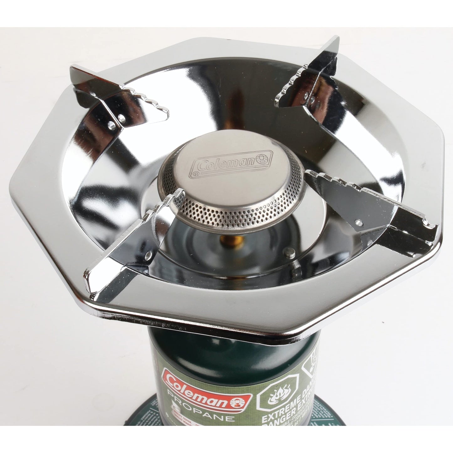 Coleman BottleTop Propane Stove with Adjustable Burner, Portable Camping/Backpacking Cooker with