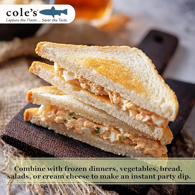 Cole's Patagonian Smoked Salmon Fillet w/Lemon & Dill in Extra Virgin Olive Oil | 3.2 oz Hand-Packed Smoked Salmon Canned | 13g Protein