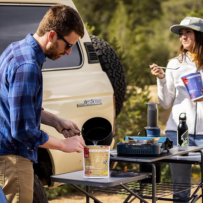 GOOD TO-GO Oatmeal (6-Pack of Single Servings) | Camping & Backpacking Food | Just Add Water Backpacking Meals | Good To-Go Dehydrated Meals Taste Better Than Freeze Dried Food