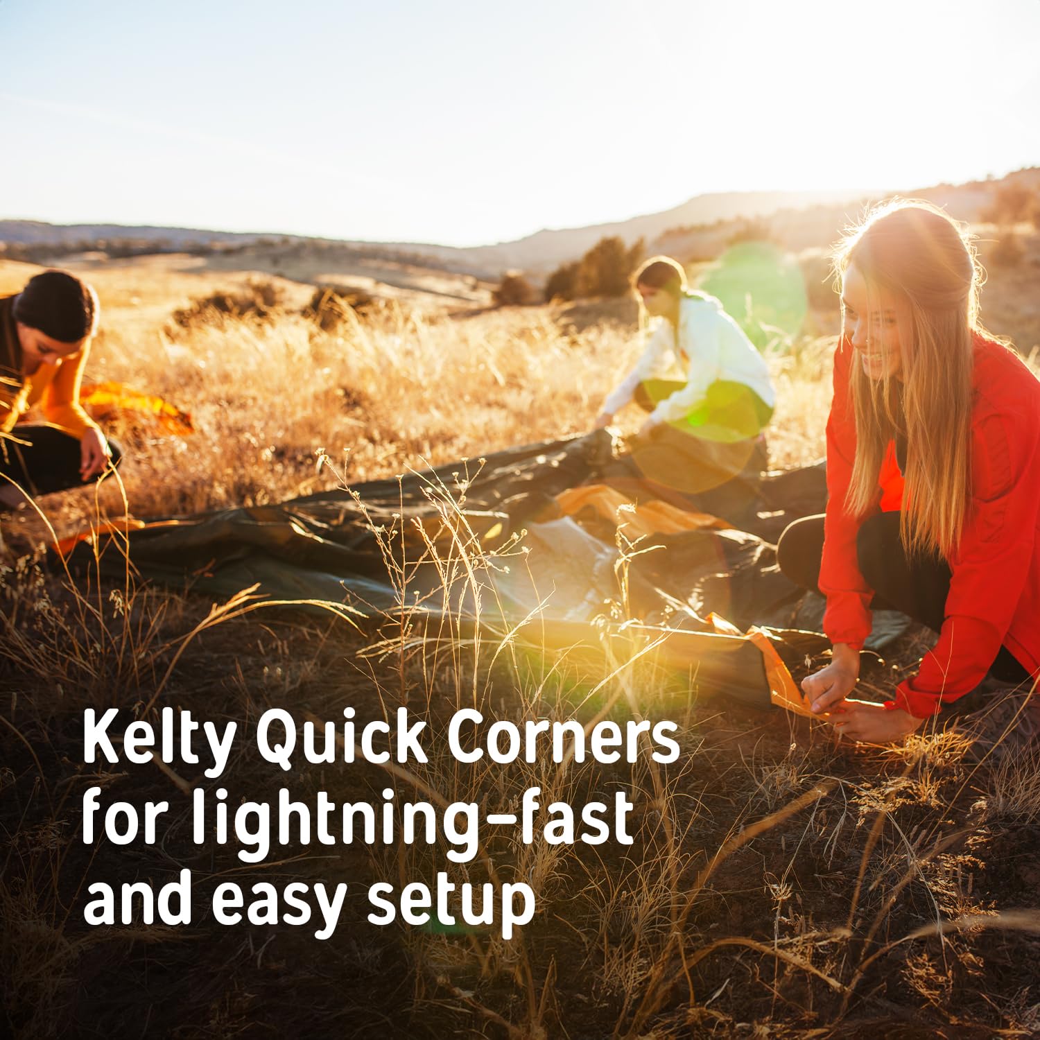 Kelty Grand Mesa 2P or 4P Backpacking Tent – 3 Season Camping, Thru Hiking Shelter, Aluminum Pole
