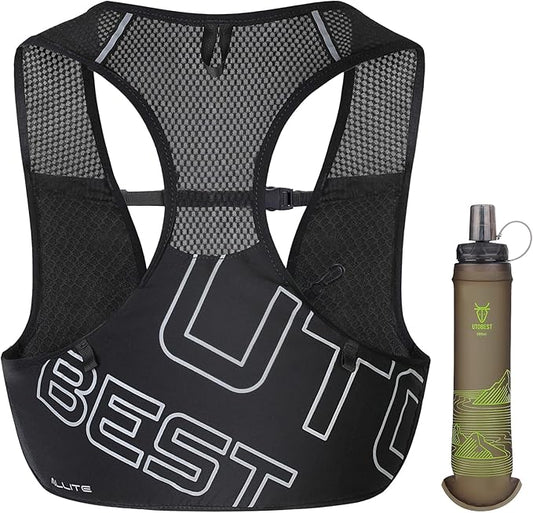 Running Vest for Women Men, Ultra-Light Minimalist Hydration Vest, Breathable Reflective Running Gear for Trail Hiking Jogging