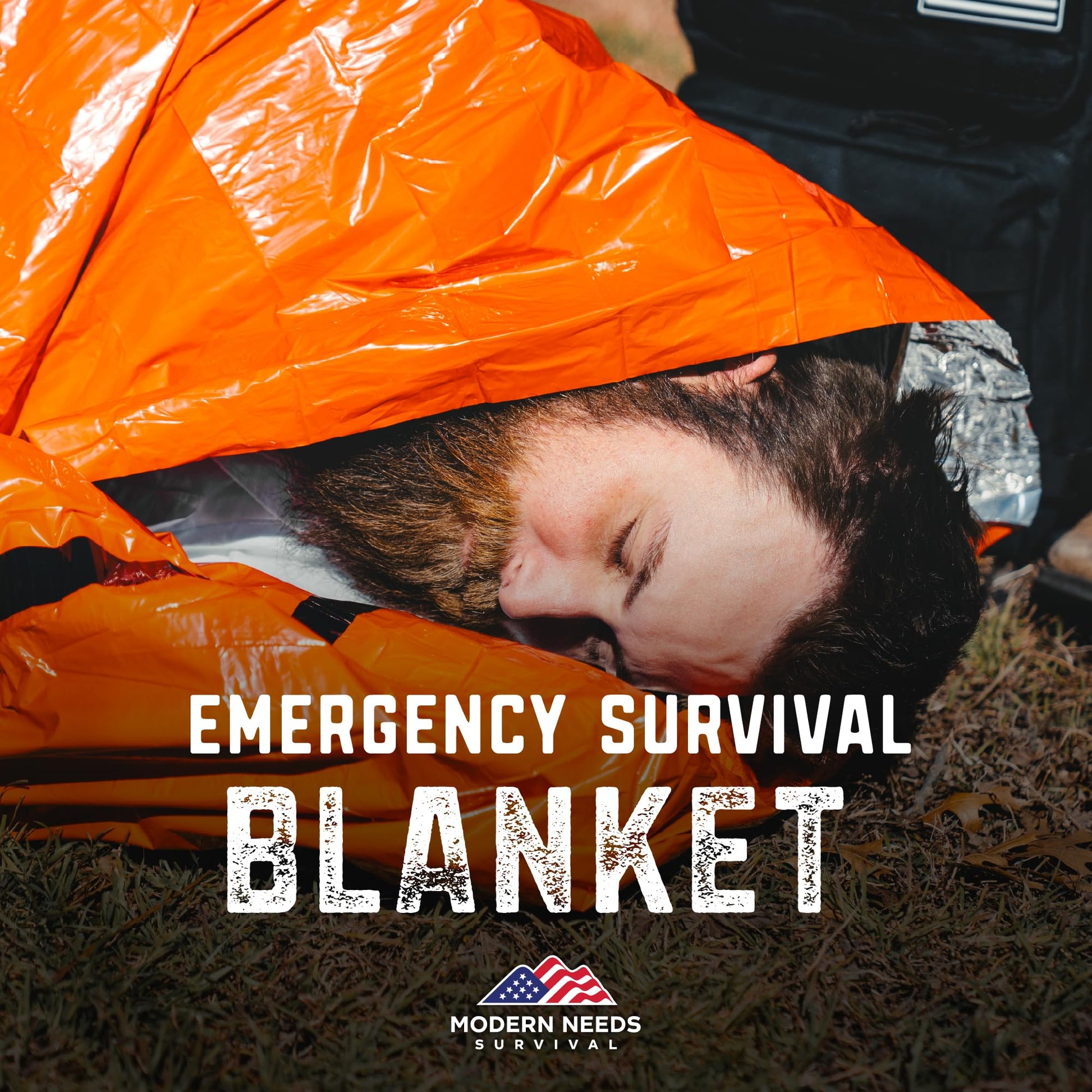 MODERN NEEDS Emergency Sleeping Bag Survival – Thermal Blanket & Bivy Sack | Emergency Bivy &