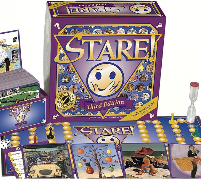 Stare - Fun Game of Visual Recall Where Quirky Image Cards Challenge Players' Minds ??Classic for Adult & Family Game Night