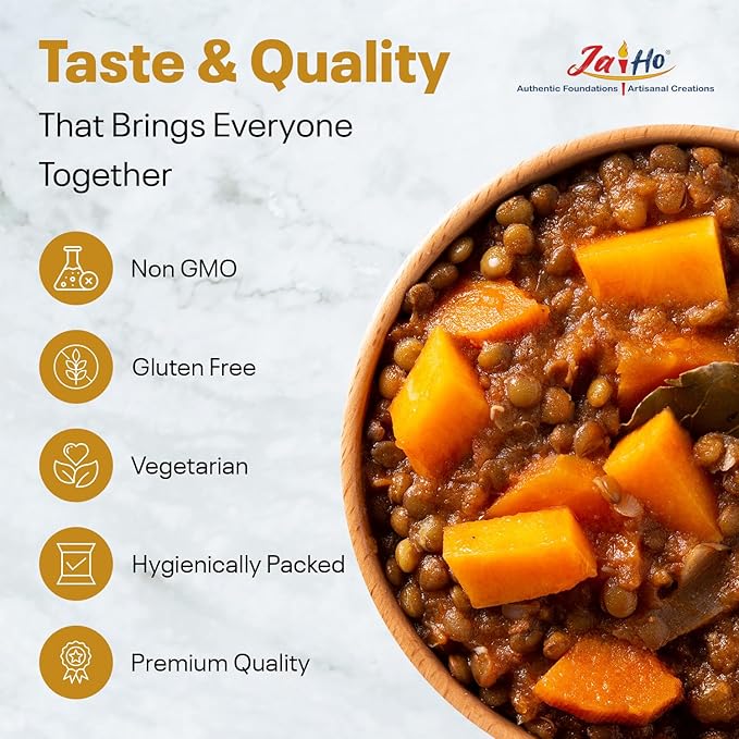 Jai Ho Certified Organic Kabuli Chana Garbanzo Beans 4 lb | Chickpeas Lentils | Indian Kabuli Chole Chana | USDA Organic | Non-GMO | Chemical-Free | Premium Quality Kosher (4 Pound, Kabuli Chana)