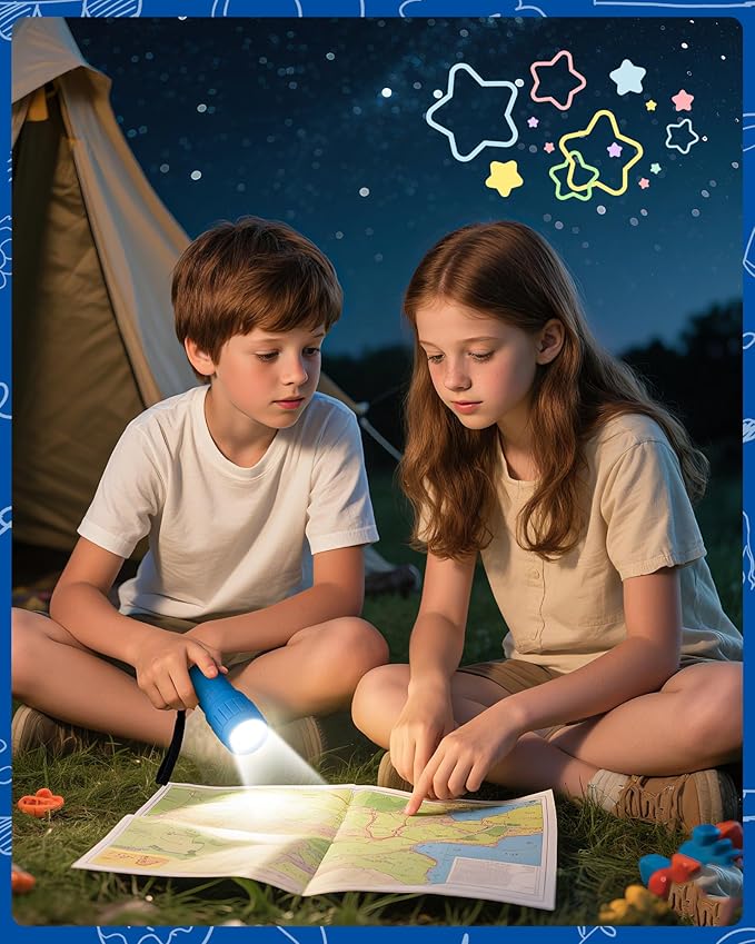 EverBrite 9-LED Flashlight 6-Pack Impact Handheld Torch Assorted Colors with Lanyard 3AAA Battery Included (Hurricane Supplies, Camping, Hiking, Emergency, Hunting)