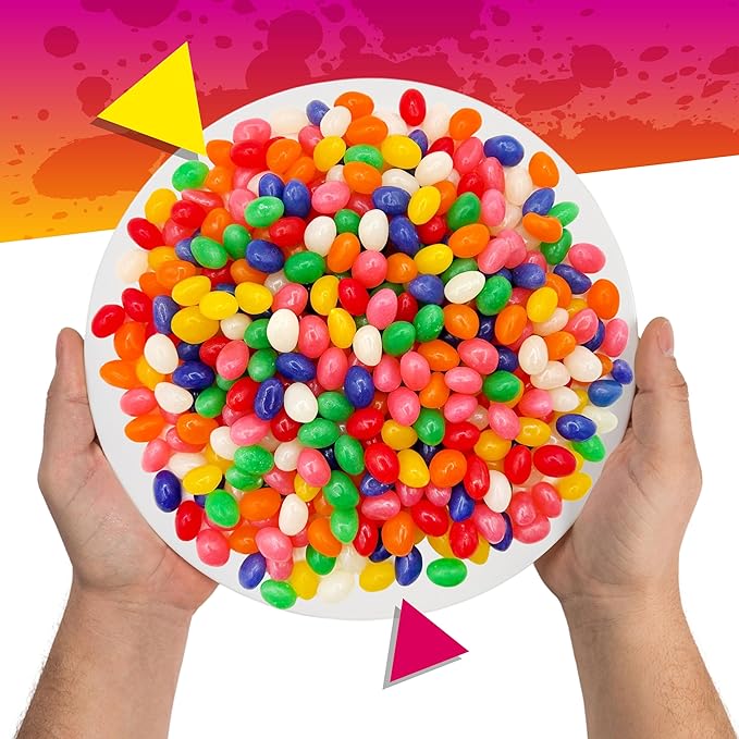 Jelly Beans Bulk | 5 Pound Bag | Classic Jelly Beans Candy | Assorted Fruit Flavors Candy