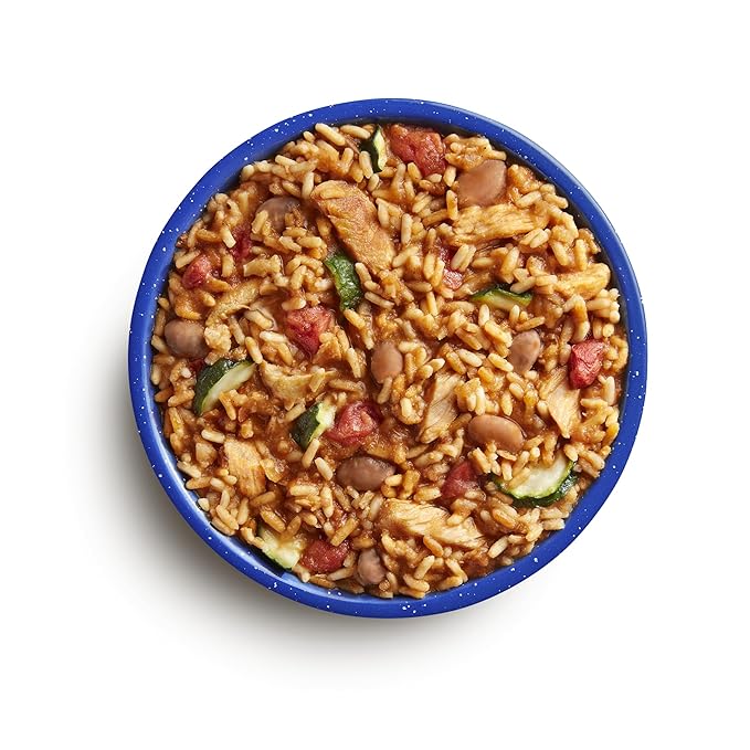 Mountain House GlutenFree MexicanStyle Adobo Rice & Chicken FreezeDried Food for Camping, 7 Servings, 30Year ShelfLife