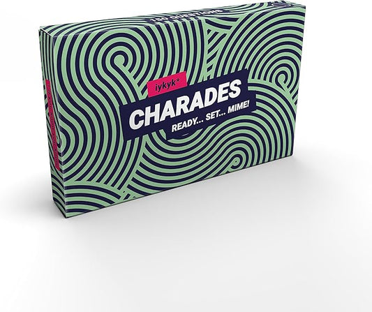iykyk Charades - Fun Party Game for All - 150 Cards with Categories (Movie, Song, TV Show, and Celebrity/Character) - Twist onCharades - Perfect for Game Night and Parties! - Games Night - Great Gift!