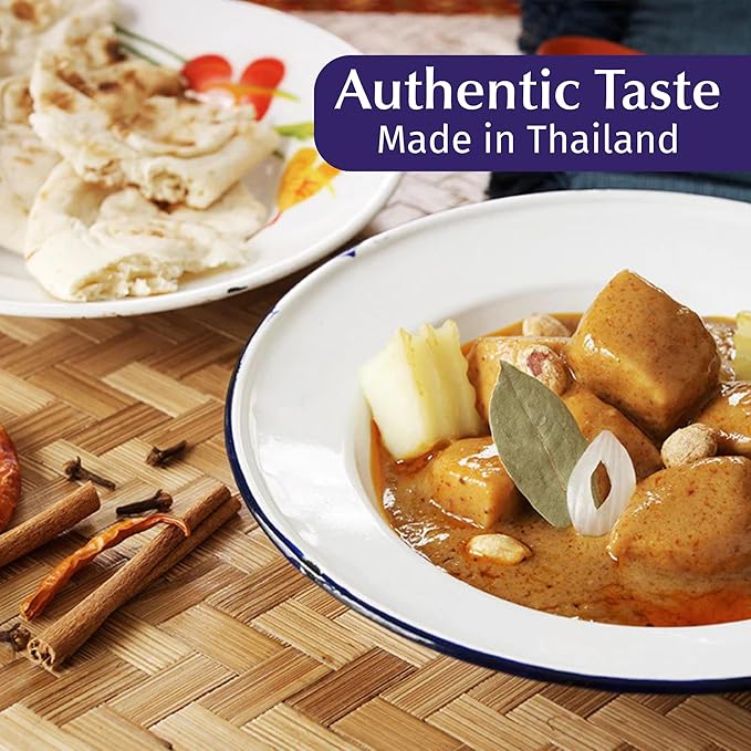 Watcharee's Thai Massaman Curry Sauce, Vegan, Non-GMO, Gluten-Free 9.8 Fl oz - Pack of 2