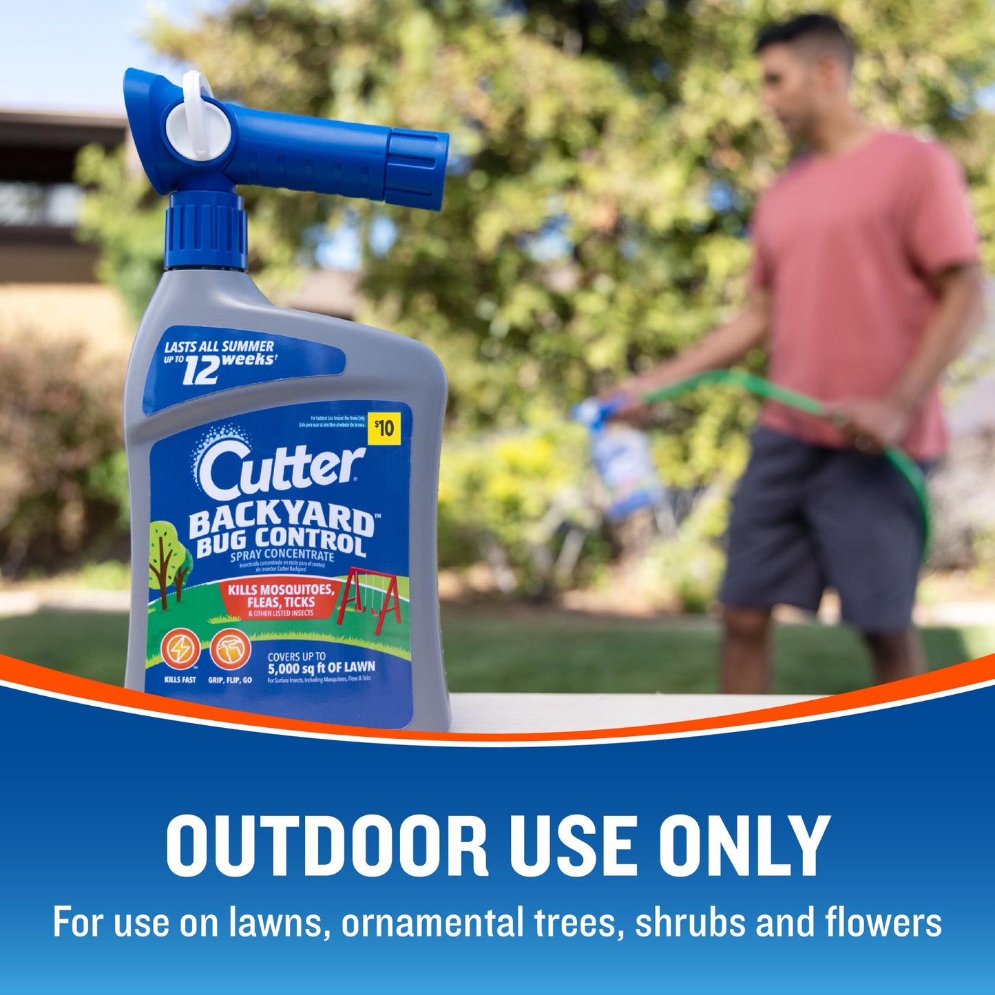 Cutter Backyard Bug Control Spray Concentrate 32 Oz, 3 Pack