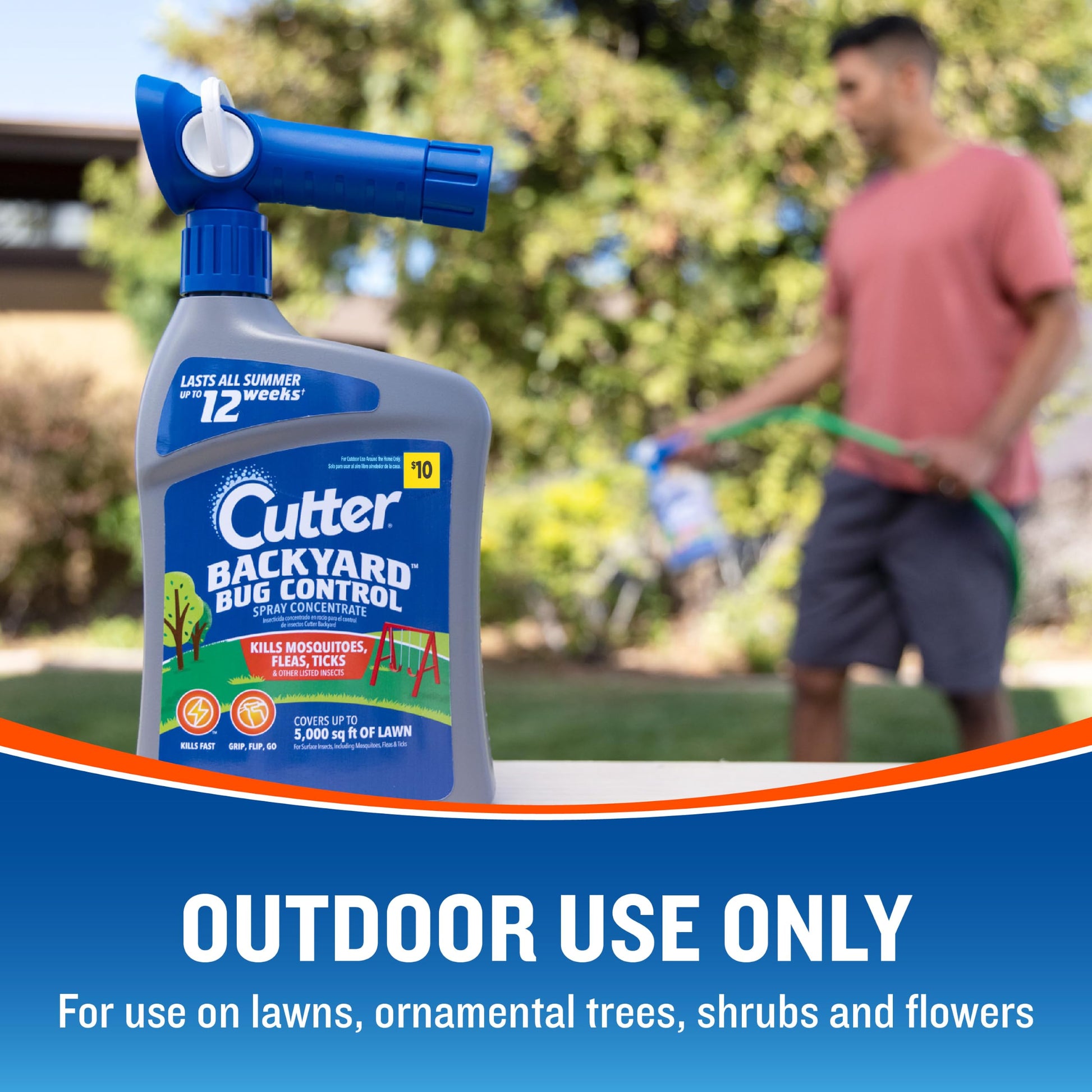 Cutter Backyard Bug Control Spray Concentrate 32 Oz, 3 Pack